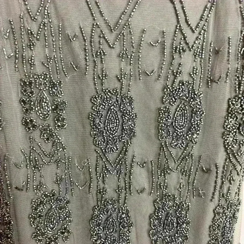 BNWT W118 Grey Beaded Dress  by Walter Baker Size Small - Picture 4 of 9